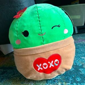 14” Shadi Winking Cactus Squishmallow / Valentines